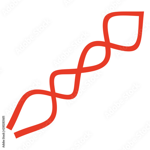 Curved arrow, swirl