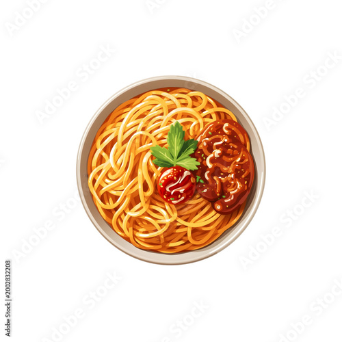 vector noodles