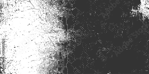 Vintage grunge texture pattern of rain on a window creates a black and white digital art backdrop for wallpaper design