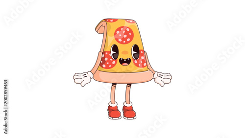 Crab cartoon character giving thumbs up gesture happily