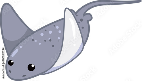 ray animal sticker