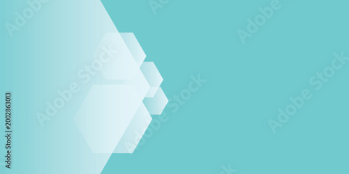 Fotografia Celebrate Nurse Day with this stunning, light blue hexagonal background, perfect