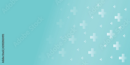 Celebrate Nurse Day with this Beautiful and Subtle Plus Sign Background Design, Perfect for Medical and Healthcare Communications