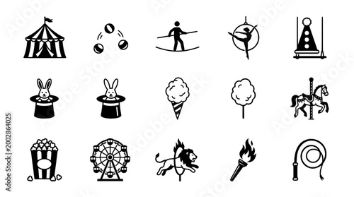 Circus Fun with Thrilling Performers