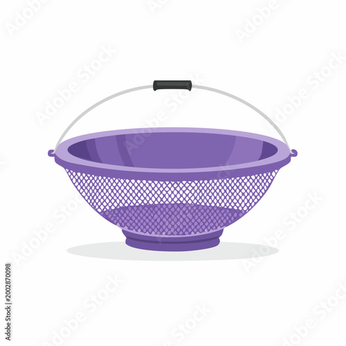 Purple Colander with Handle