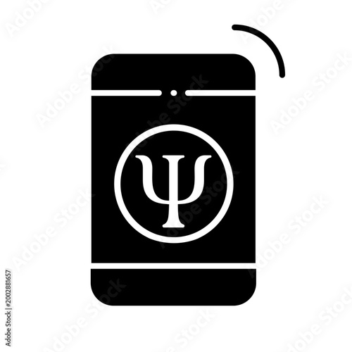 Psychology icon vector. Psychologist Illustration sign. Group therapy symbol or logo.