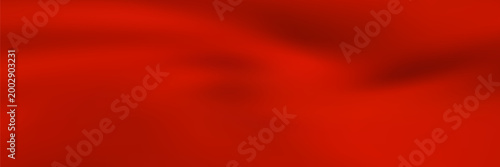 Quadro su tela Luxury red satin smooth fabric background