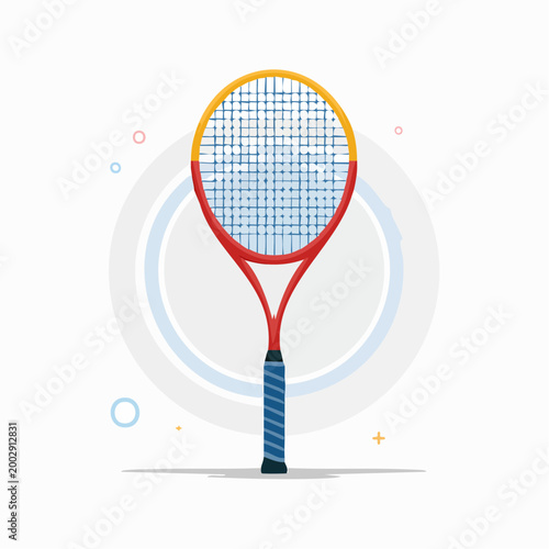 Tennis Racket Illustration