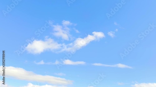 Whitish clouds are forming in the sky