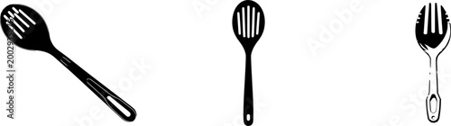 The reusable titanium spork utensil is designed for both efficiency and durability in the kitchen setting