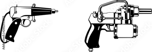A manual pop rivet gun is a precision tool designed for creating strong, fast-acting connections in various materials, often used in industrial settings to secure parts together efficiently