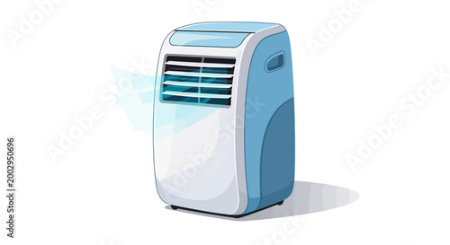 Portable Air Conditioner Cooling Air Flow