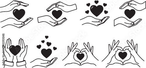 Cardiology web line icons. medicine, heart attack, health report, heart, coronary angiography, health tracker. Editable stroke.