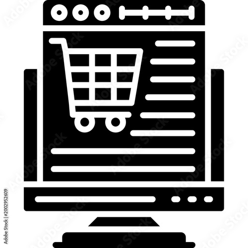 E Commerce Icon Vector Element