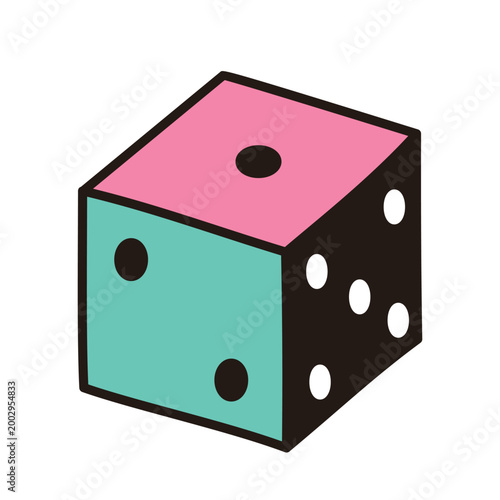 Принти на полотні Lovely dice