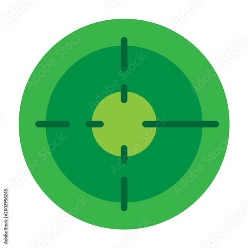 Focus Mode Vector Flat Icon Design