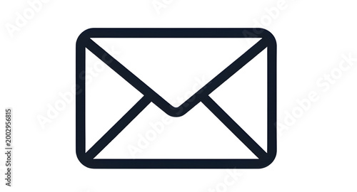 mail, icon, envelope, email, message, communication, flat, vector, symbol, contact, notification, inbox, app, interface, digital, graphic, simple