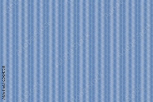 Tableau sur toile Blue and White Seersucker Cotton Fabric Texture — Striped Background