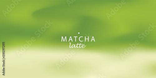 Soft abstract green and cream gradient background inspired by matcha latte, ideal for branding, packaging and modern design projects.