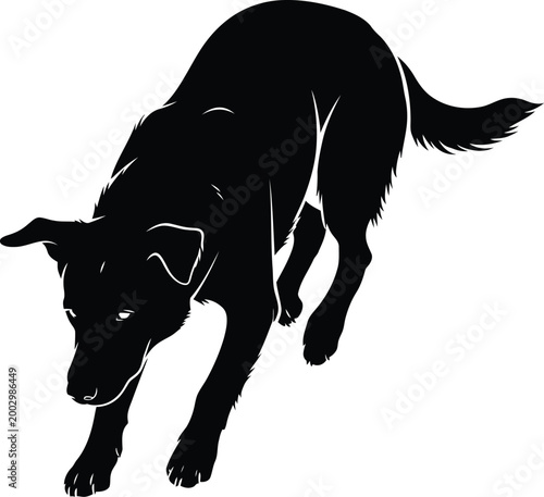 Dog Silhouette Vector