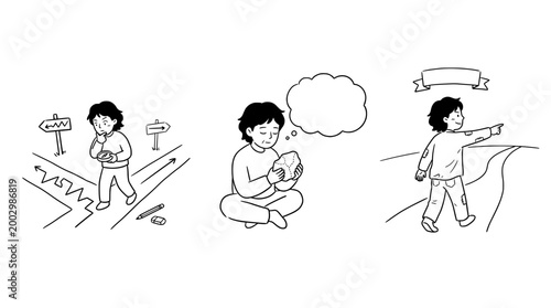 Navigating Choices and Self-Discovery Adventure