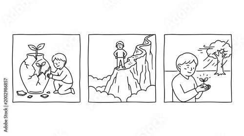 Cultivating Potential: Growth from Seed to Tree