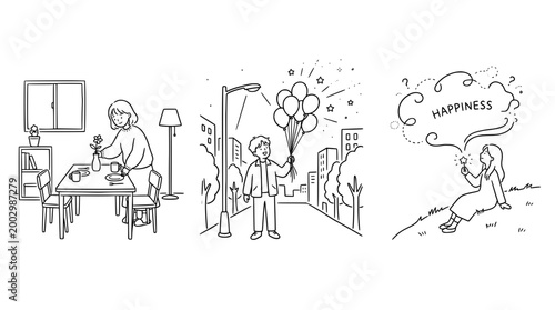 Enjoying Simple Moments and Finding Happiness at Home