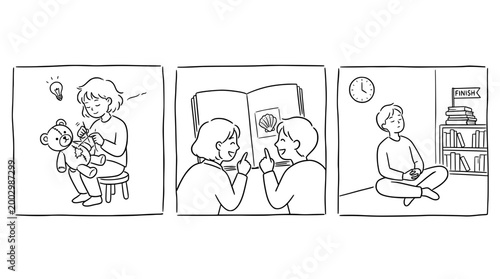 Creative Child Bonding Through Crafting Activities