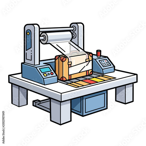 Luggage Laminating Machine