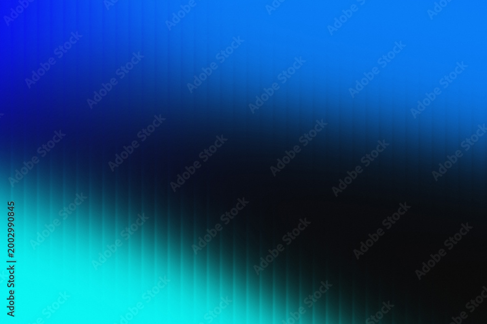 Obraz premium Fractal Glass Background with Black Blue Cyan Neon Gradient 
