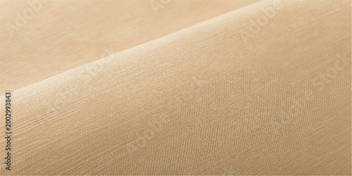 Soft, flowing fabric in a delicate beige color, creating an aesthetic texture. Capturing the simplicity and tactile elegance.