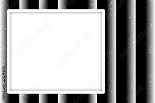 aesthetic frame SIMPLE DYNAMIC LINE art design with pattern black and white background