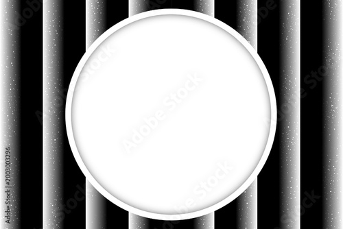 aesthetic frame SIMPLE DYNAMIC LINE art design with pattern black and white background