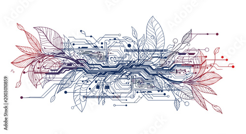 Abstract digital circuit design with technological elements