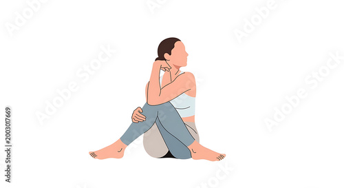 Yoga, woman stretching, exercise, flexibility, wellness
