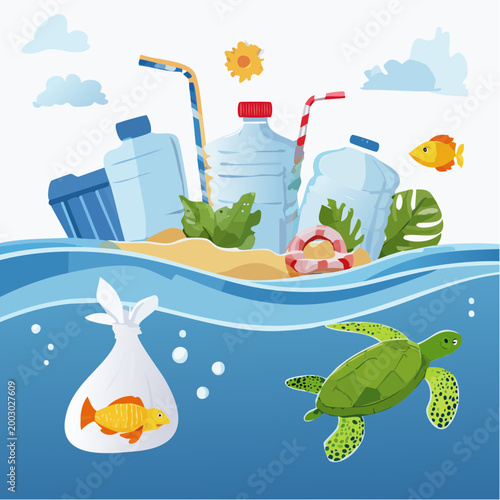 Ocean Pollution: Plastic Waste Threatens Marine Life