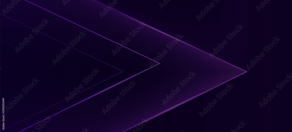 Obraz premium Minimalist purple luxury on dark gradient background, abstract elegant background vector for branding presentation