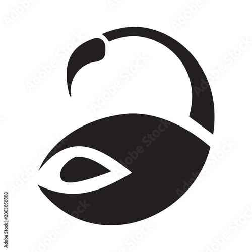 Elegant Scorpion Icon Minimal Design