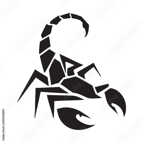 Elegant Minimal Scorpion Branding Set