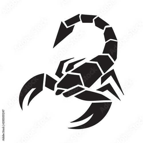 Elegant Strong Scorpion Branding Logo