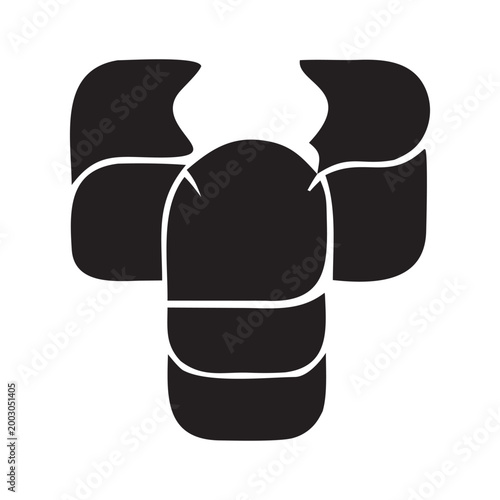 Elegant Tribal Scorpion Symbol Design