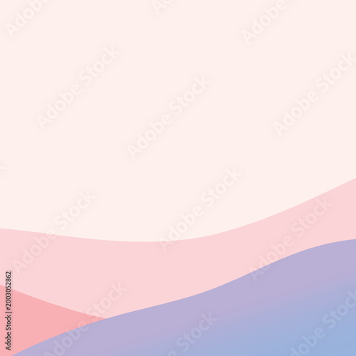 Minimalist abstract wavy gradient Background, soft aesthetic
