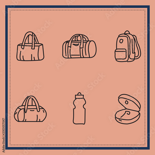 Martial Arts Gear Icons Set , Boxing Gloves, Karate Belt, Punching Bag, Helmet and Training Equipment Vector Collection
