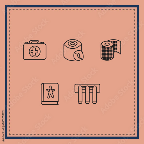 Martial Arts Gear Icons Set , Boxing Gloves, Karate Belt, Punching Bag, Helmet and Training Equipment Vector Collection
