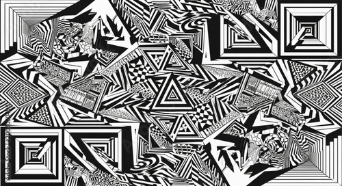 seamless geometric pattern