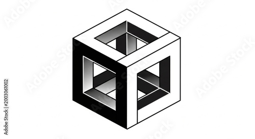 abstract cube design