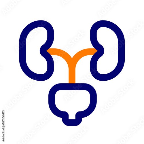 urology duotone icon perfect for healthcare flyers, medical presentations, hospital brochures, health awareness posters, and wellness social media content