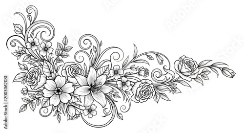 abstract floral background