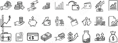 Collection of ancient egyptian hieroglyphs symbols and pictorial writing system