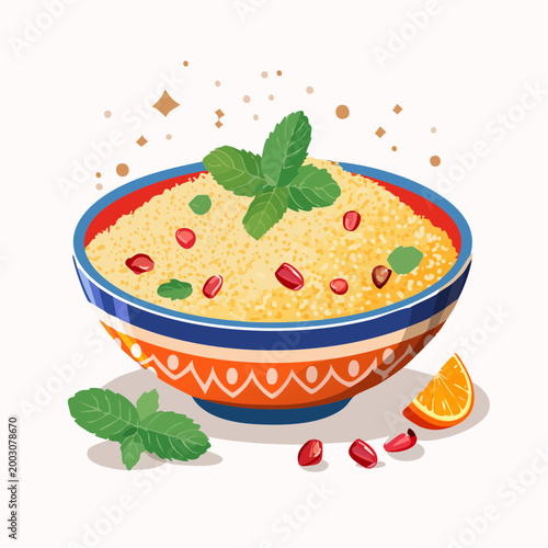 Orientalische Couscous Bowl